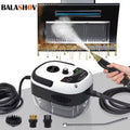 Limpiador de vapor portátil de 2500W, esterilización de alta temperatura, lavadora a presión para el hogar, coche, cocina, aire acondicionado